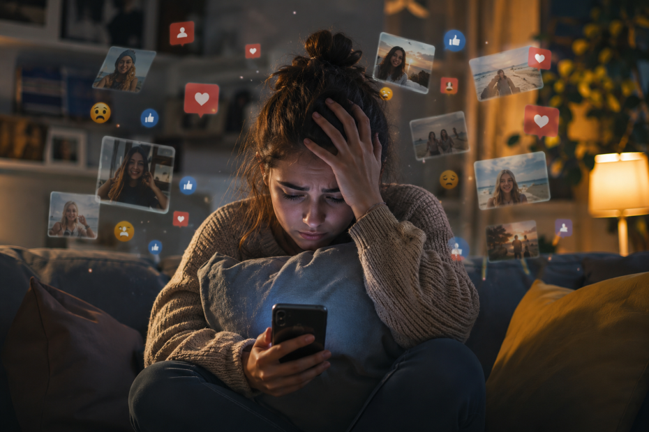 Ansiedad por Redes Sociales