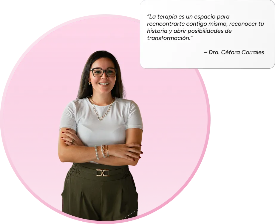 Frase Dra. Céfora Corrales